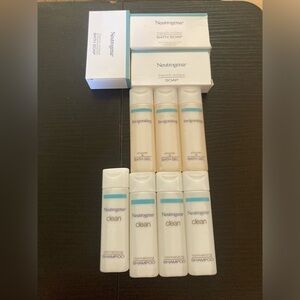 4/$25 Neutrogena travel set. Brand new. Includes: 3 bar soap,4 shampoo, & more